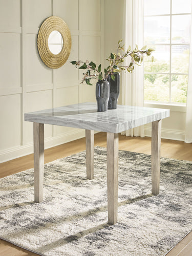 Larawyn - Square Dining Room Counter Table - Bisque