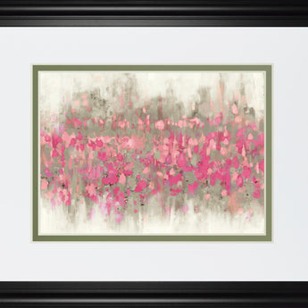 34x40 Crossing Abstract II By DanMeneely - Pink