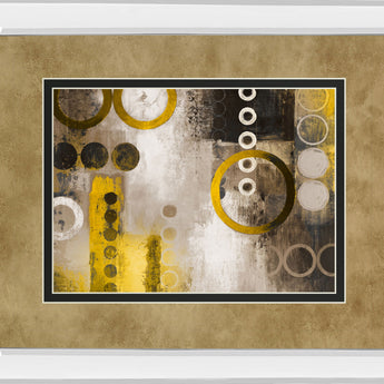 Liberated By Michael Marcon - Mirror Framed Print Wall Art - Light Brown