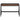 Raul - Writing Desk With USB Ports - Walnut And Black