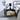 Melkree - Accent Table With Display & Utility Function - Oak / Black