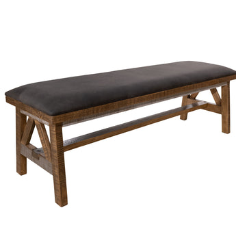 Loft - Bench - Gray / Brown