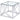 Lille - Glass Top Entryway Sofa Console Table Accents