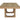 Escape - Mesa de comedor extensible de 84" - Marrón claro