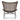 Paige - Accent Chair - Dark Brown