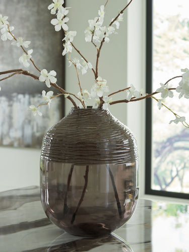 Harpwick - Vase - 11.5" - Iridescent Gray