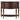 Brenda - Console Table With Curved Front - Brown