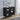 Jess - 2-Door Arched Fluted Glass Accent Cabinet - Black