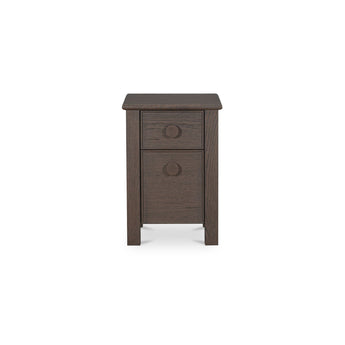Loren - Small Nightstand - Dark Brown