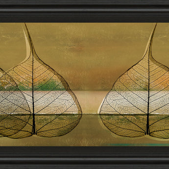 Less Is More IV By Patricia Pinto - Framed Print Wall Art - Beige