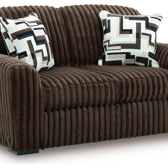 Midnight-Madness - Loveseat - Chocolate