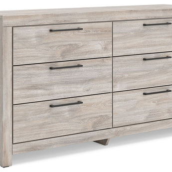 Broachmyn - Six Drawer Dresser - Gray