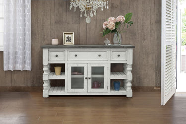 Stone TV Stand with Drawers - image 6 of 11