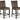 Jeshina - Upholstered Barstool (Set of 2) - Mocha