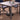 Rocky Creek - Gray - Square Dining Table With Umbrella Option