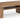 Kristiland - Marrón claro - Mesa de cóctel rectangular