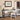 Pueblo White - Desk - Antiqued White / Brown