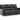 Glossmore - Black - Reclining Sofa