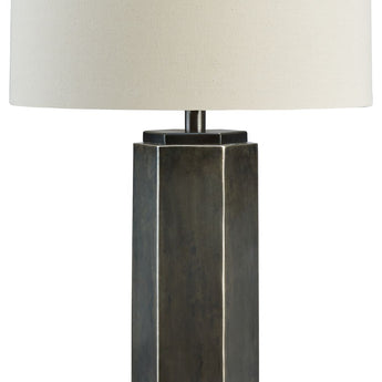 Dirkton - Metal Table Lamp  - Antique Pewter Finish