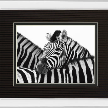 A Safe Place By Papiorek Mirrored Frame - Black