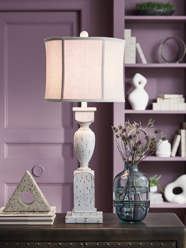 Madsbrook - Poly Table Lamp - Antique White
