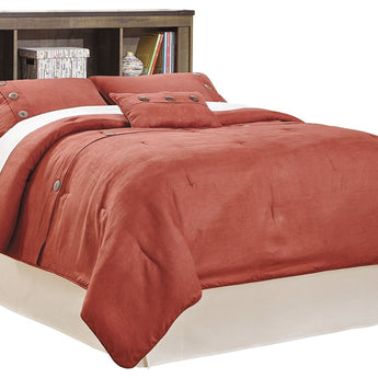 Trinell - Full Bookcase Headboard - Brown