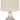Aleela - White / Gold Finish - Metal Table Lamp