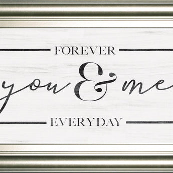 18x42 You & Me By Jaxn339B - White