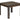 Mesa Loft Brown de 42 pulgadas, bicolor gris/marrón