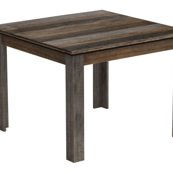 Loft 42" Table Two Tone Gray / Brown - Dining Tables at Quality Home Furniture Mesquite
