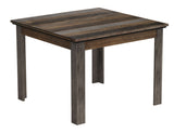 Loft 42" Table Two Tone Gray / Brown - Dining Tables at Quality Home Furniture Mesquite