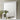 Espejo de tocador Louis Philippe de 97 cm, blanco