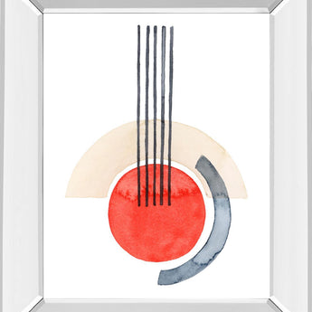 Deco Sunrise III By Grace Popp - White