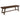 Reynolds - Wood Trestle Base Dining Bench - Brown Oak