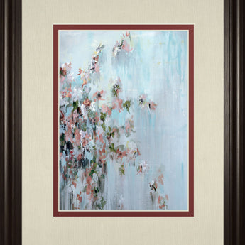 Wilting Away By Macy Cole - Framed Print Wall Art - Gray
