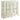 Sable - 4 Door Wood Accent Storage Display Cabinet - Off White