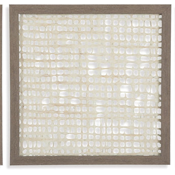 Odella - Wall Decor Set (Set of 3) - Cream / Taupe