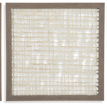 Odella - Wall Decor Set (Set of 3) - Cream / Taupe