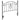 Evan - Metal Queen Or Full Open Frame Headboard - Dark Gray