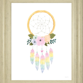 Lets Chase Rainbows IX By Jenaya Jackson - Framed Print Wall Art - White