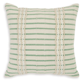 Rowton - Pillow - White / Green