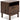 Calverson - One Drawer Night Stand - Medium - Mocha