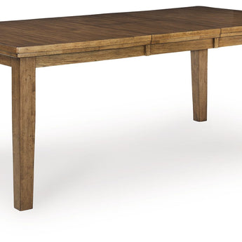 Urbinforte - Dining Room Butterfly Extension Table - Light Brown