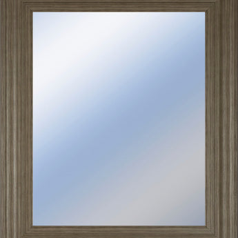 22x26 Decorative Framed Wall Mirror By Classy Art Promotional Mirror Frame #44 - Dark Brown