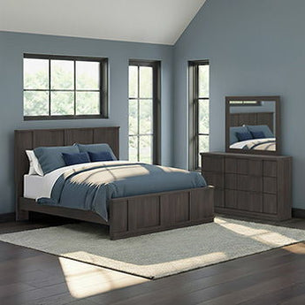Shaehartin - King Panel Headboard - Dark Brown