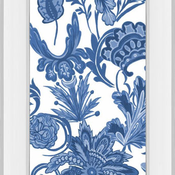 Indigo Chintz V By Melissa Wang - Blue