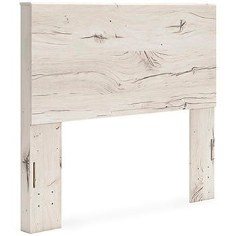 Lawroy - Full Panel Headboard - Light Natural