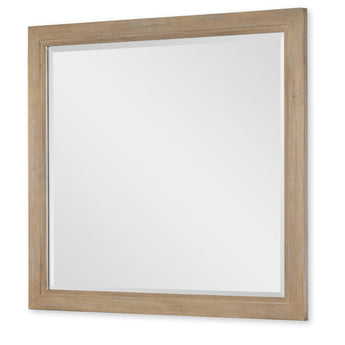 Horizons - Beveled Mirror - Weathered Oak