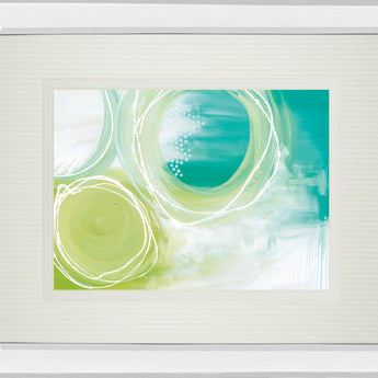 Praying For No Strings By Julie Hawkins - Mirror Framed Print Wall Art - Beige