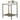 Sydney - Metal 2-Shelf Nightstand - Antique Brushed Gold